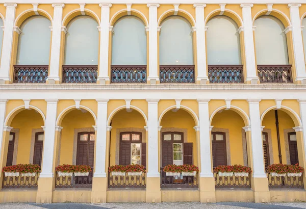 portuguese colonial architecture in Macau, China