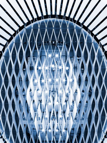 Деталі Стелі Сучасної Архітектури Побудова Абстрактного Візерунка Тла — стокове фото