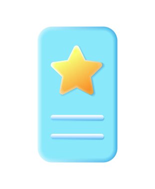 Yıldız ikonuyla abonelik planı. Fiyat listesi, sunucu planları ve beyaz arka plandaki web kutuları izole edildi. Gümrük Planı 3D tasvir. Temel, standart, profesyonel.