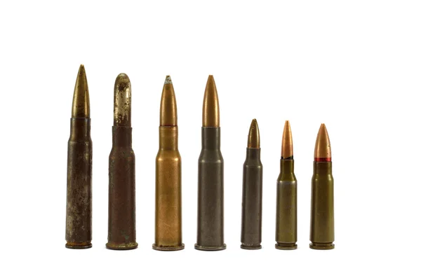 Bullets and cartridges — Stock Photo, Image