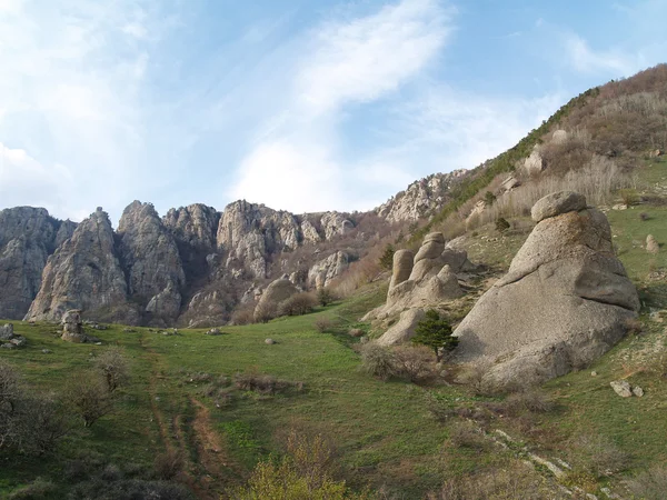 Краєвид на гори — стокове фото