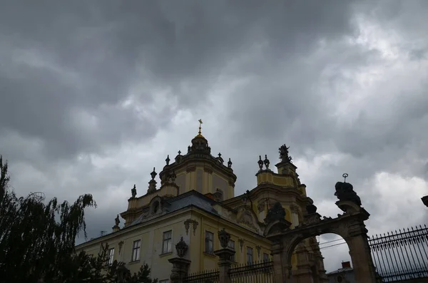 Archcathedral George Formerly Cathedral Church George Lviv Cathedral Galician Metropolis — Stok fotoğraf