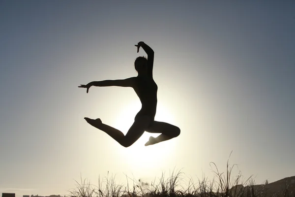 Teen gymnast — Stock Photo, Image