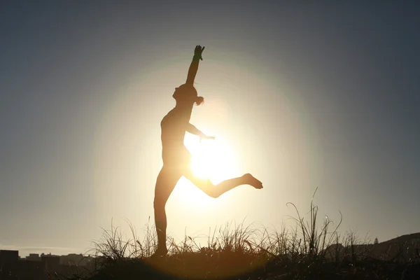 Teen gymnast — Stock Photo, Image