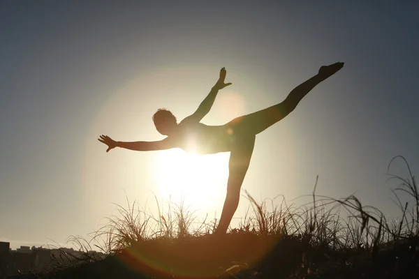 Teen gymnast — Stock Photo, Image