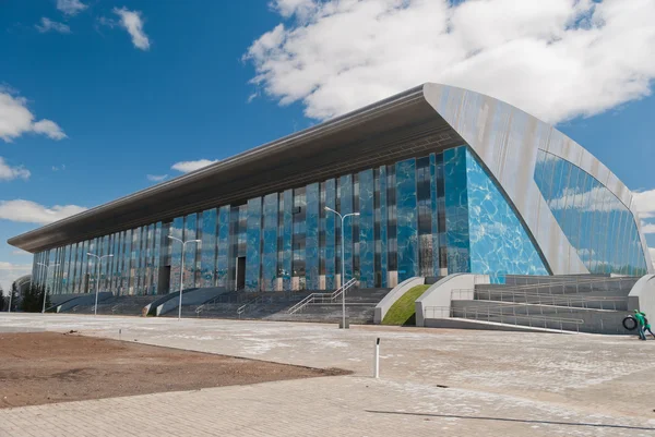 Palácio de Esportes Aquáticos em construção em Kazan — Fotografia de Stock