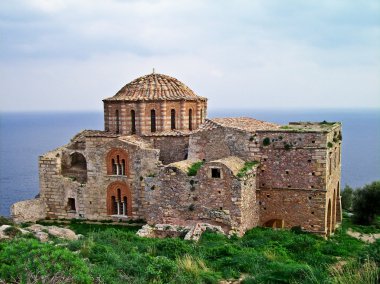 Ayia Ayasofya kilisesinde monemvasia, Yunanistan