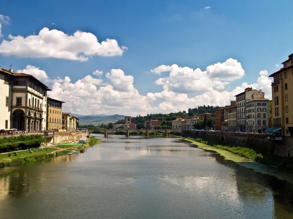 Arno river, Florence, Italy — Stock Photo, Image