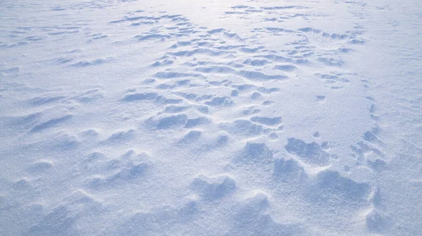 Текстура Білого Снігу Природною Шорсткістю — стокове фото