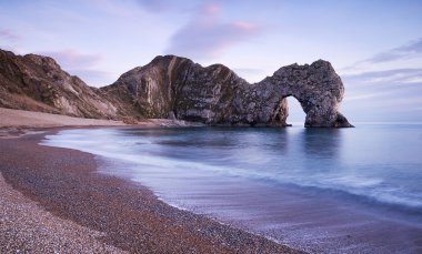 durdle kapı, dorset, İngiltere.