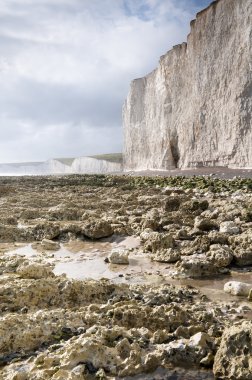 Beyaz kayalıklar, east sussex