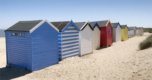 Cabañas de playa en Southwold —  Fotos de Stock