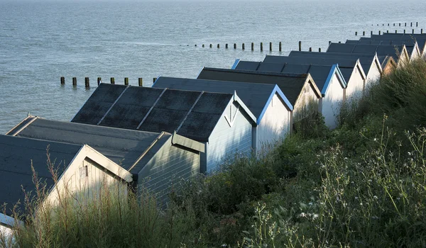 Beach Huts Clacton — Stock Photo, Image