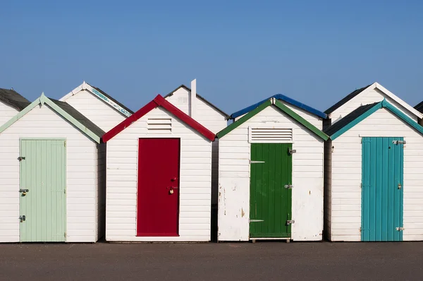 Colourful Beach Huts — Stock Photo, Image
