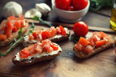bruschetta.