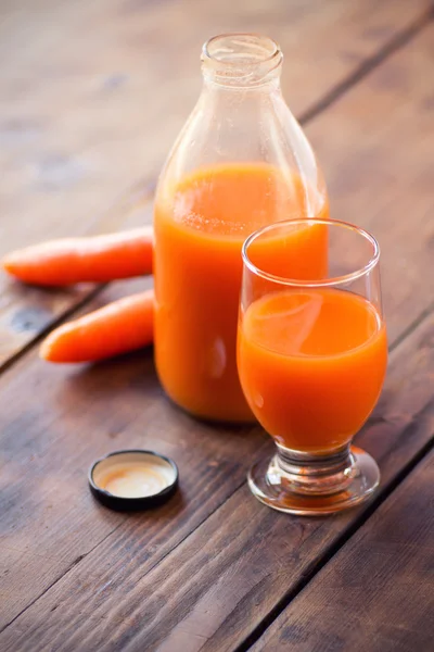 Suco de cenoura — Fotografia de Stock