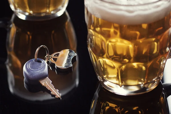 Drinking and Driving — Stock Photo, Image