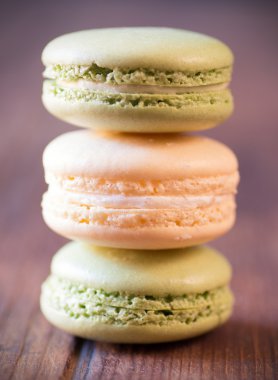 renkli macaroons