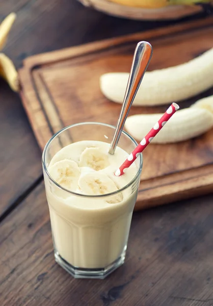 Bananen-Smoothie — Stockfoto