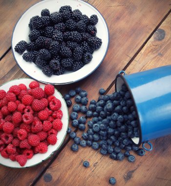 karışık berry meyve