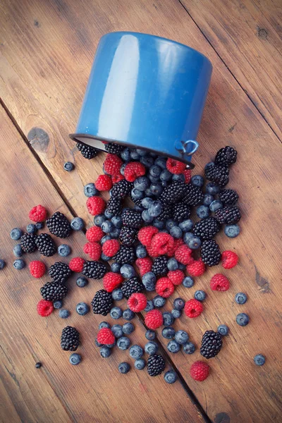 Mixed berry fruits — Stock Photo, Image