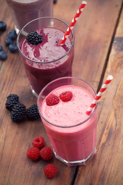 Batidos de frutas —  Fotos de Stock