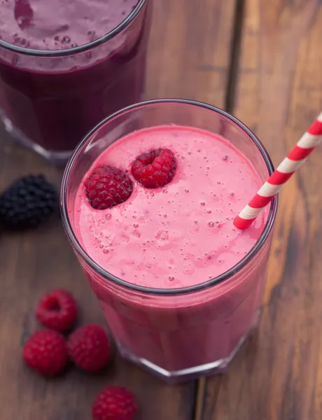 Smoothies de frutas — Fotografia de Stock