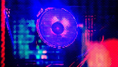 Müzik albümünün parlak ögesi, dijital müzik, uzay diski, sıvı daire vektörü