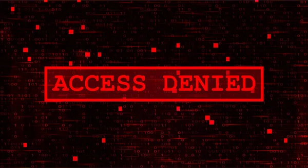 Ekrandaki iletiye erişim engellendi. Vektör geleceksel arayüzü