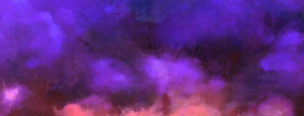 Colorido Cielo Nublado Pintura Fondo Naturaleza — Foto de Stock