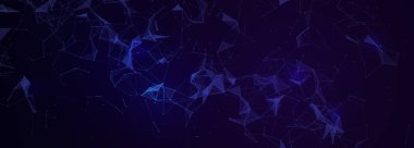 Vektör fütürist teknoloji geçmişi. Dijital ağ kavramı.