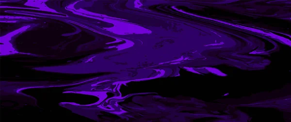 Galaxy Colorato Viola Flusso Sfondo Vettoriale Illustrazione — Vettoriale Stock