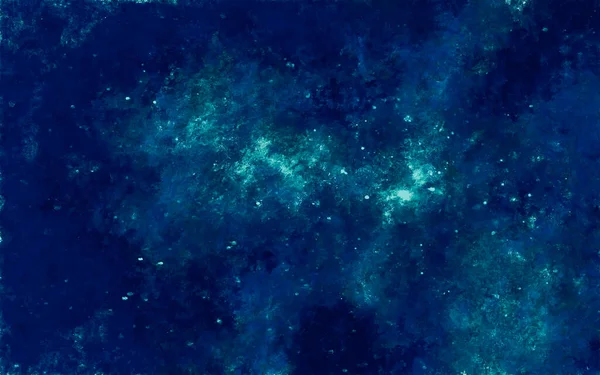 Kosmische Illustration Schöne Bunte Raum Hintergrund Aquarell — Stockfoto