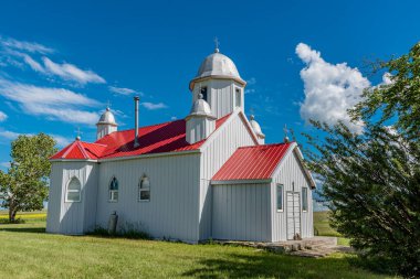Kayville, SK, Kanada 'daki Rus Ortodoks Kilisesi