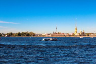 Peter ve Paul Kalesi. Saint-Petersburg 'da. Rusya