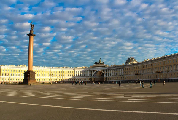 Alexander sütun palace Square saint Petersburg, Rusya Federasyonu