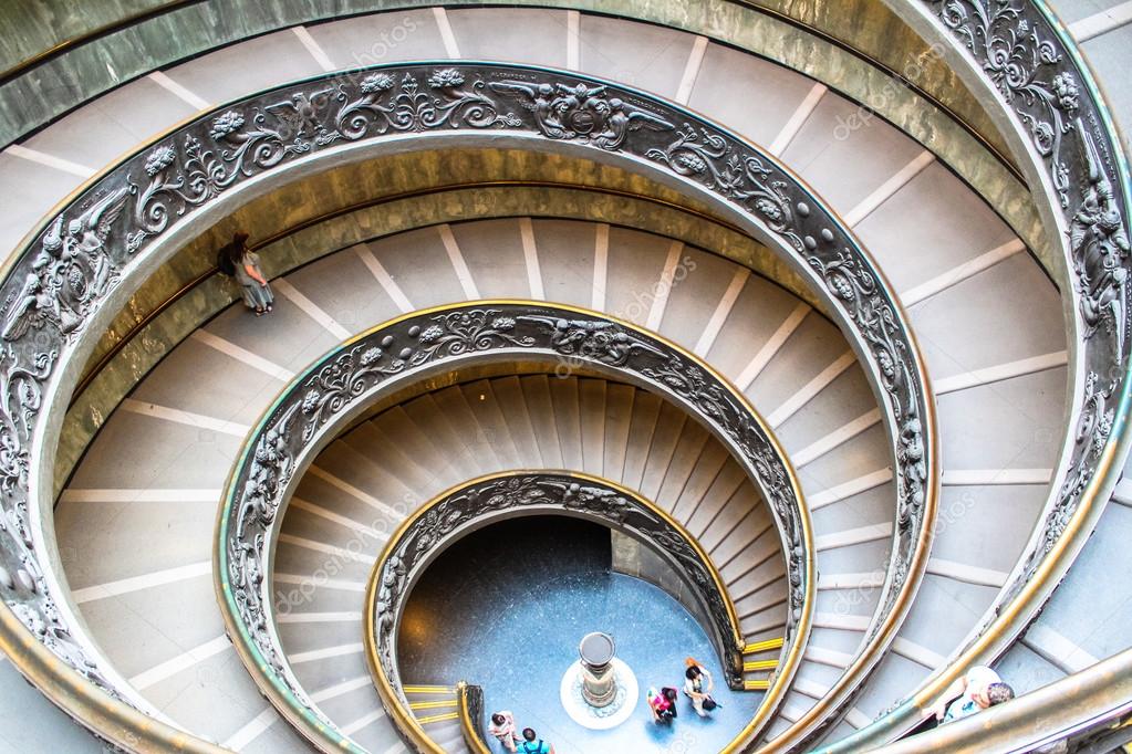 Double Helix Spiral Staircase Designed By Giuseppe Momo Of The Vatican Museum In Rome Italy Stock Editorial Photo C Ermes86 43537601