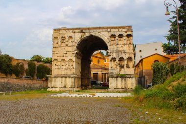 The Arch of Janus in Roma clipart