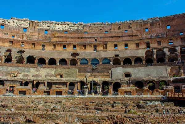 Skvělá colosseum, Řím, Itálie — Stock fotografie