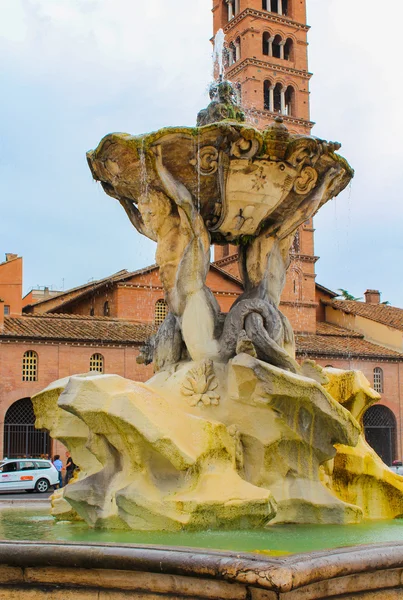 Fuente de los Tritones en Roma, Italia —  Fotos de Stock