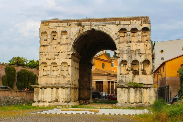 O Arco de Janus em Roma — Fotografia de Stock