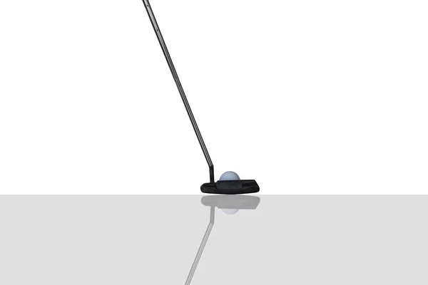 Isolert putter – stockfoto