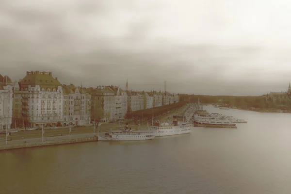 Stockholmi vízpart — Stock Fotó