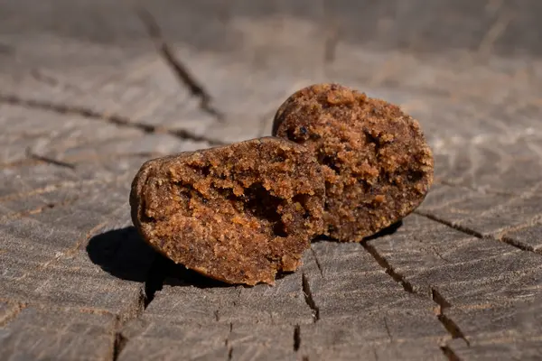 Pezzo Hashish Con Sacco Thc Primo Piano Concentrato Cannabis — Foto Stock