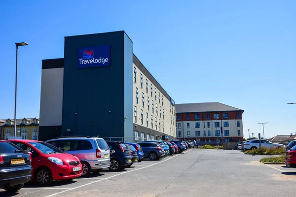 Rhyl Aug 2022 Travelodge Hotel Rhyl — Foto de Stock