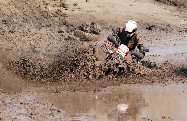 Der Fahrer atv — Stockfoto