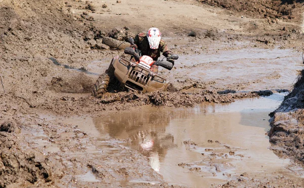 O motorista ATV — Fotografia de Stock