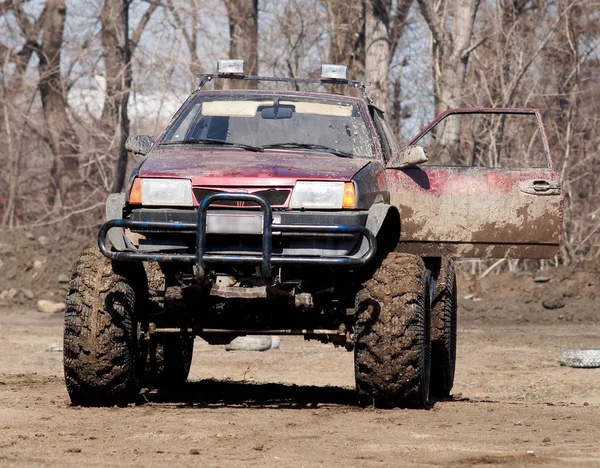 Jeep-sprint — Zdjęcie stockowe