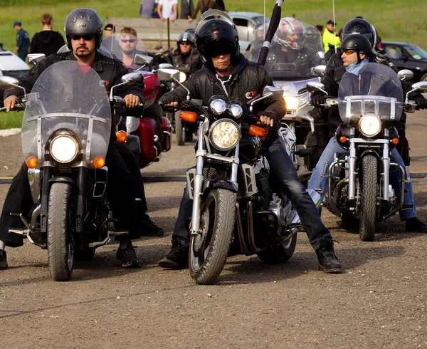 Motociclista — Foto Stock