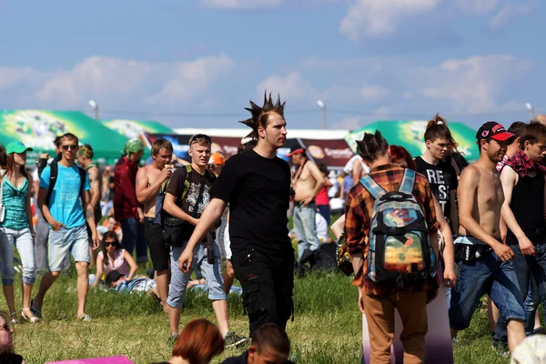 Fanów rocka — Zdjęcie stockowe